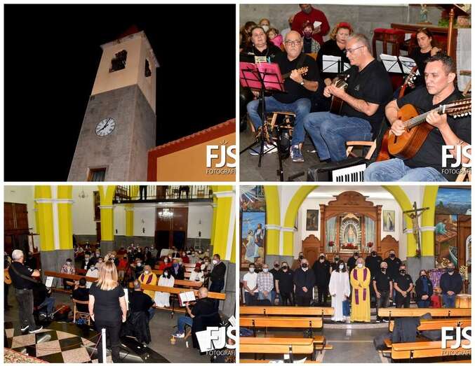 Imágenes del concierto de anoche en el templo de Lomo Magullo a cargo de la Escuela Municipal de Folclore/Francisco Javier Santana.